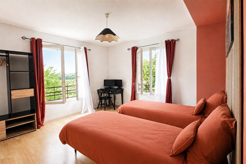 Suite chateau au charme du Sud-Ouest à la Villa Christal, Sarlat